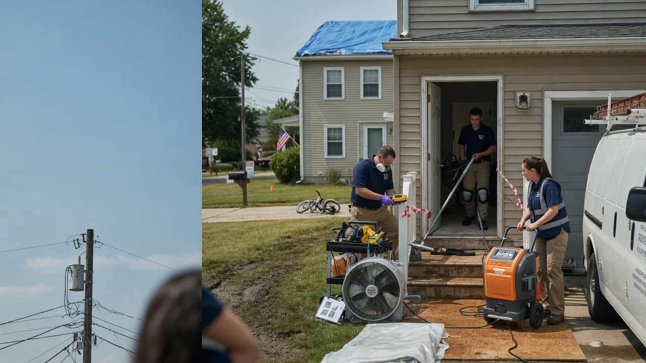 Water Damage Repair in Melvin, KY near me